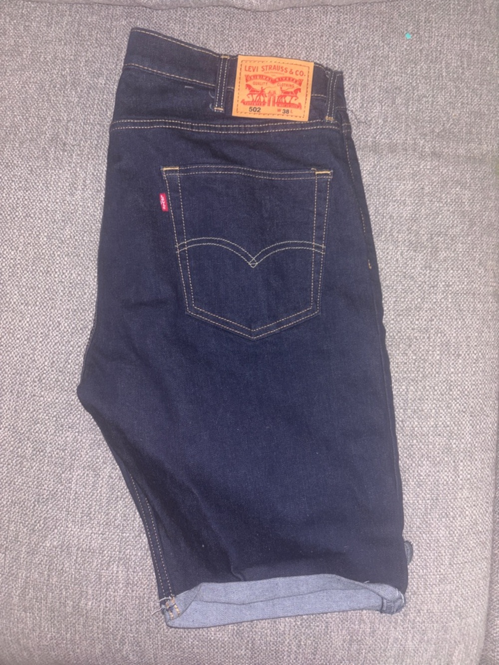 Levi's Dark Indigo Straight Leg Jeans